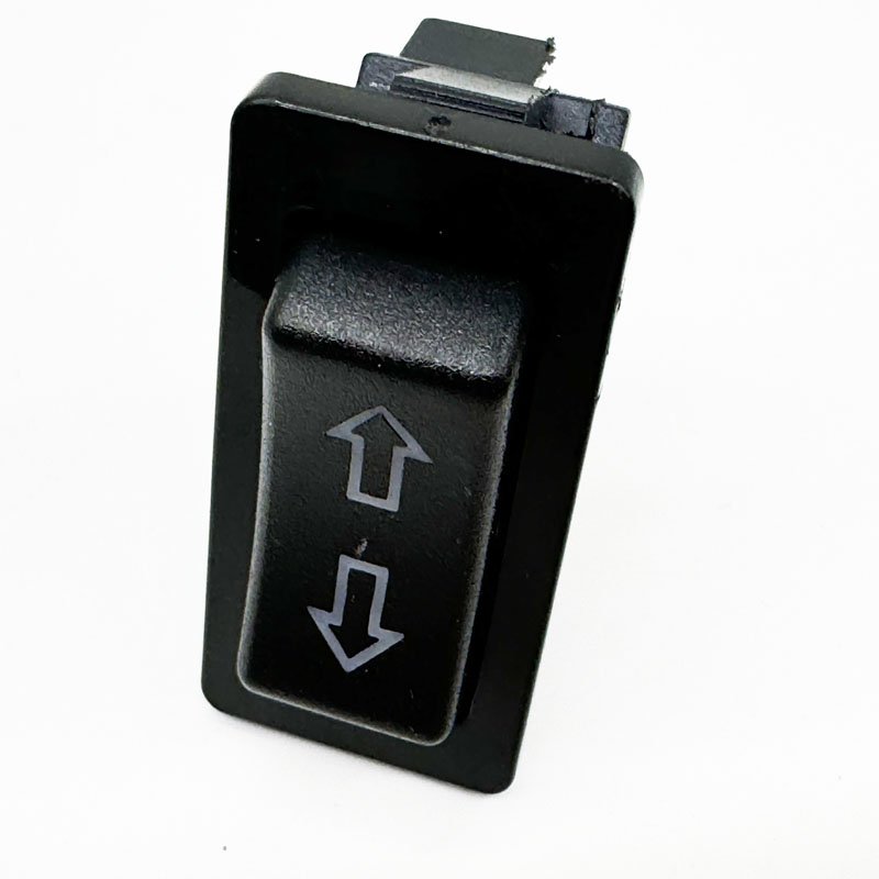 20A 12VDC Double Pole 5P Electrical Power Window Switch 5 Pins Electric Power Window Switch Button Universal 12V/24V Green