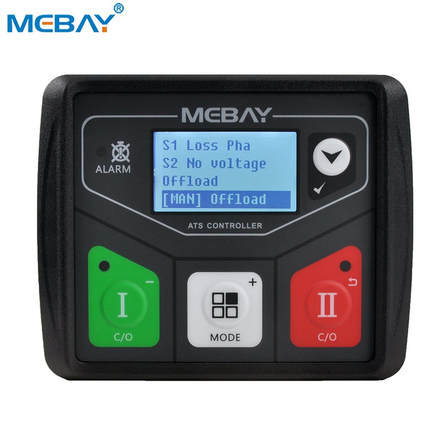 Mebay 3P4W 1P2W 2P3W.ATS Controller Dual Power Switch Controller ATS330AC