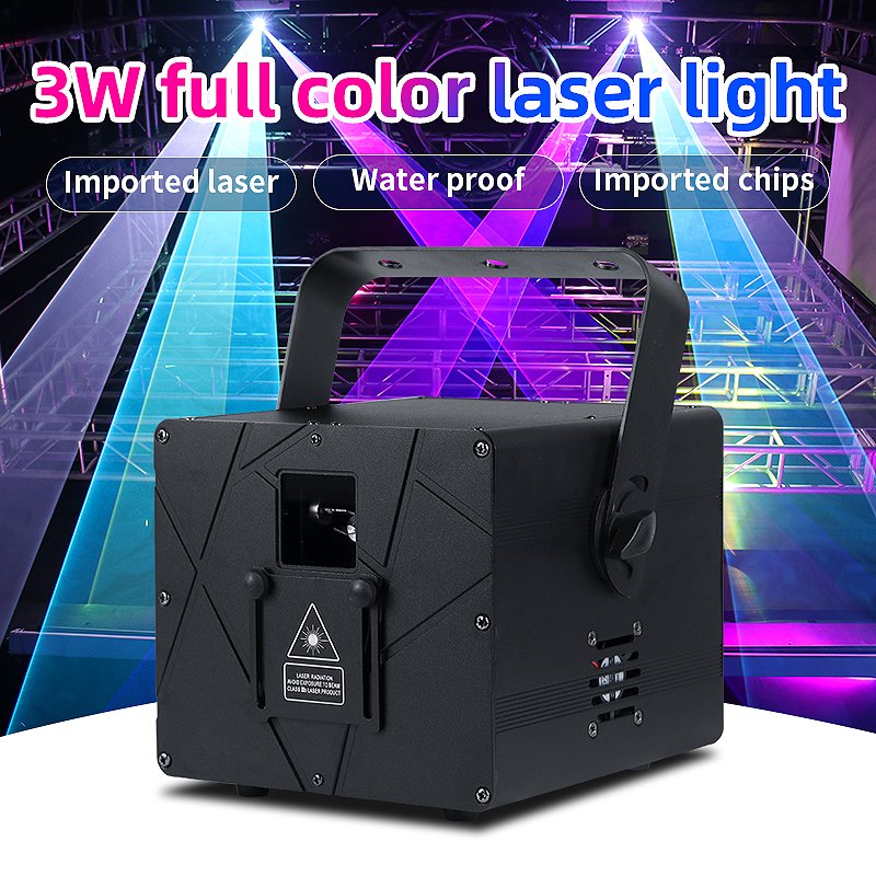 SHTX High Power 3w RGB Full Color Animation Laser Light Show 5 Watt Ilda Laser Projector Event Party Disco Club Dj Lazer Light