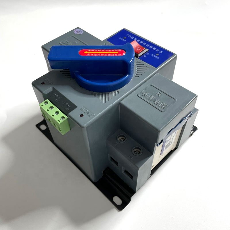 Seanro CE Certified ATS Controller Single Phase 63a Automatic Transfer Switch