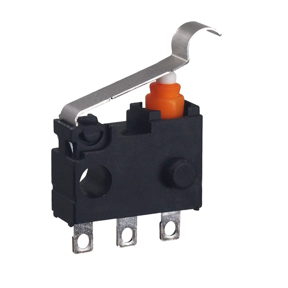 Waterproof Industry Control Micro Switch 0.1A/5A/10A 125V/250VAC Straight Roller Lever Micro Switches