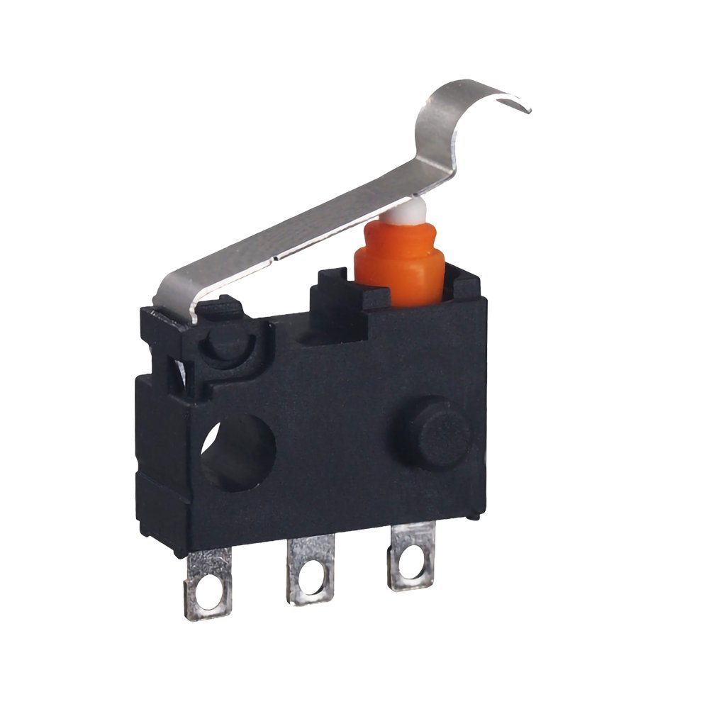 Waterproof Industry Control Micro Switch 0.1A/5A/10A 125V/250VAC Straight Roller Lever Micro Switches