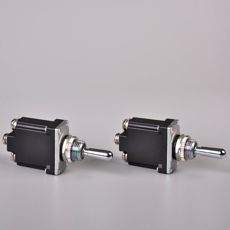 Toowei 12mm T501CL Screw Internal thread Terminal Single Pole ON-OFF-ON Toggle Switch Auto locking Toggle Switches