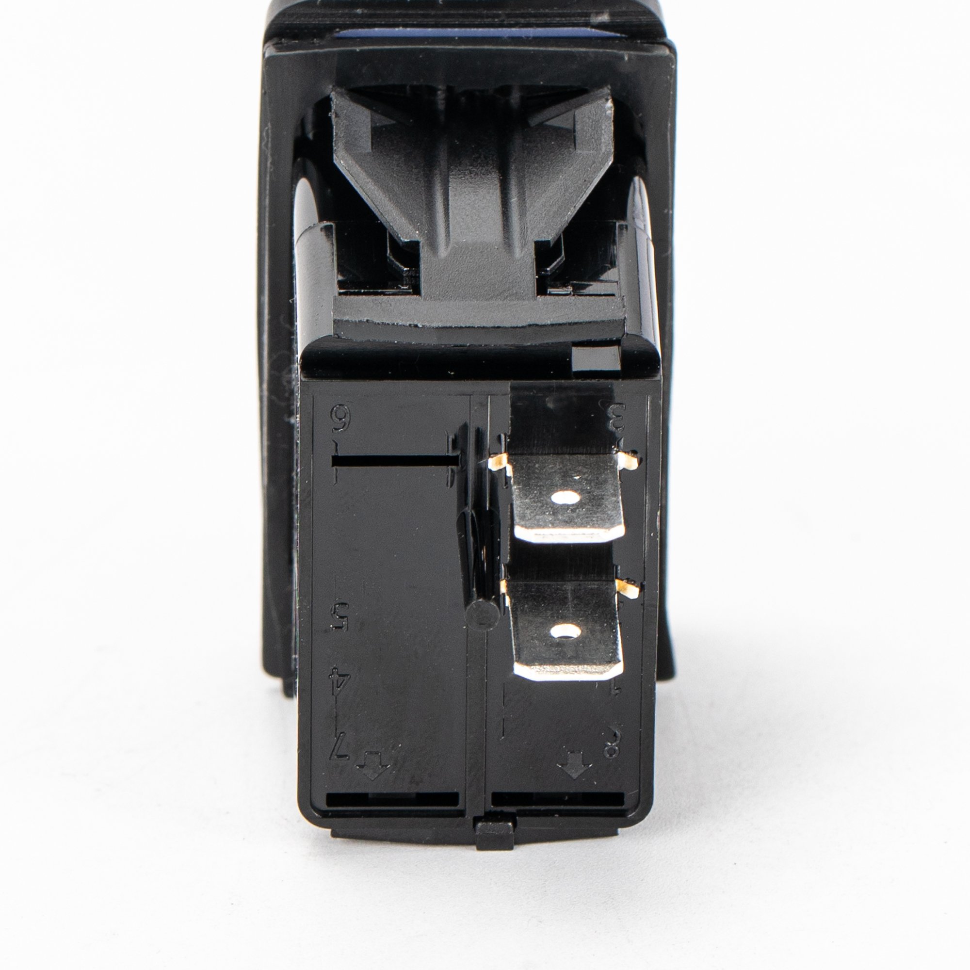 Factory 12V Horn Button Momentary Rocker Switch 12 Volt 20A Heavy-Duty SPST OFF-(ON) Marine Switch for Car Marine Boat TV Auto