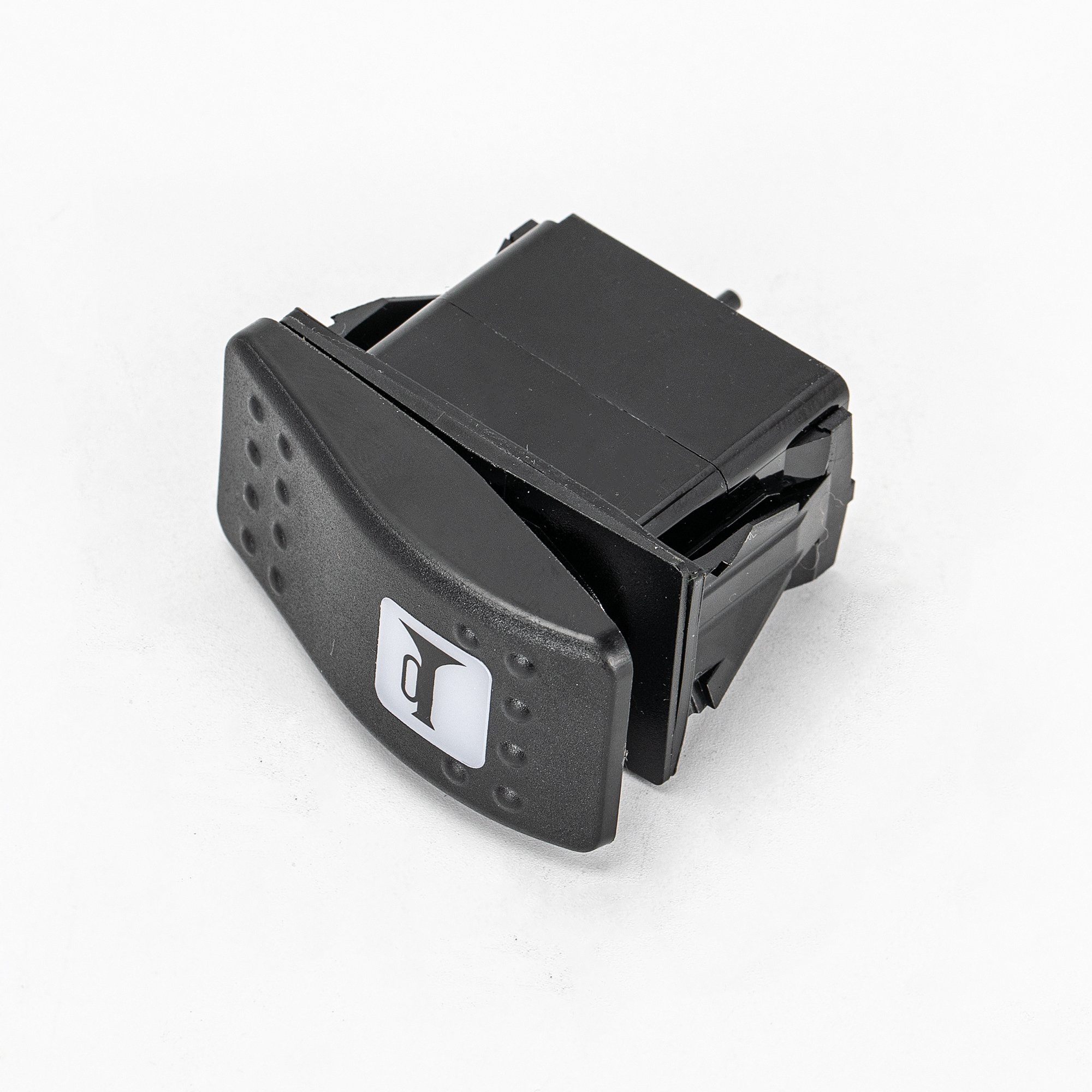Factory 12V Horn Button Momentary Rocker Switch 12 Volt 20A Heavy-Duty SPST OFF-(ON) Marine Switch for Car Marine Boat TV Auto