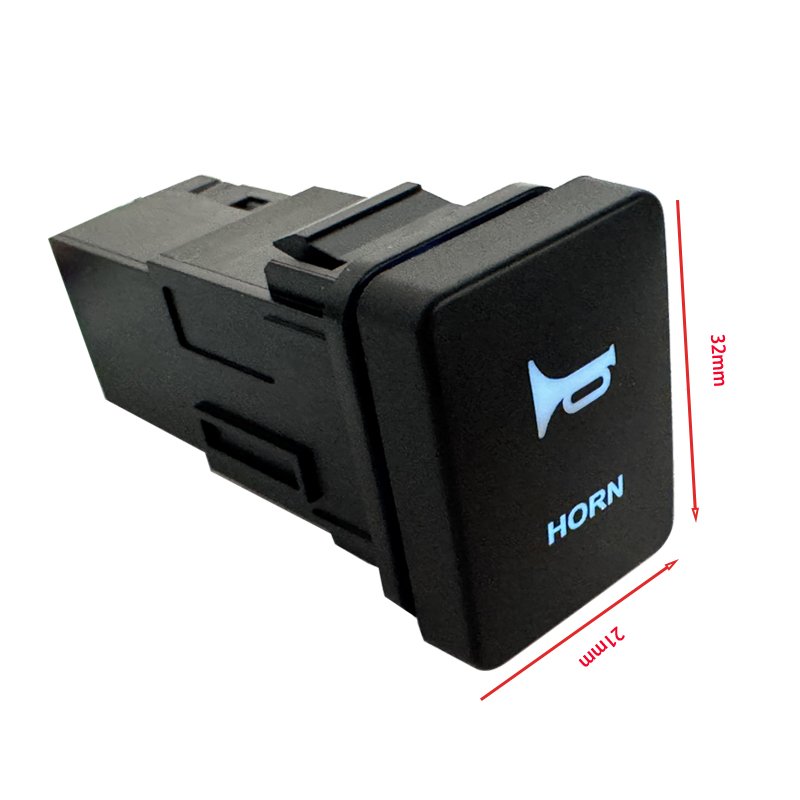 New Headlight Switch 12V Car Connector Factory Hot Sale Auto Parts Push Button Switch Light bar Fog Lights and Other Switches
