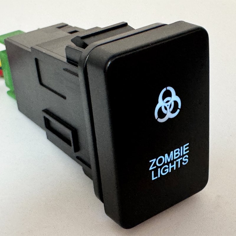 New Headlight Switch 12V Car Connector Factory Hot Sale Auto Parts Push Button Switch Light bar Fog Lights and Other Switches