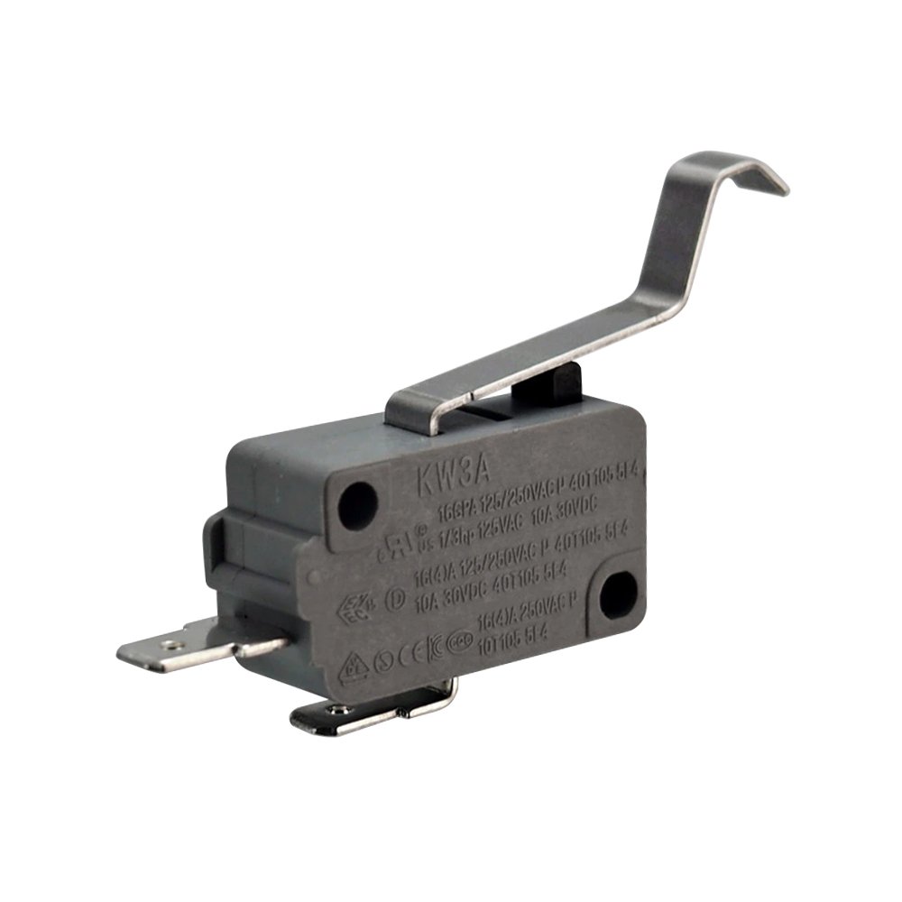 DONGNAN KW3A Electric Heater Safety Switch Micro Switch Arc Lever Arm Pin Ac 125 250v Micro Switch 16A