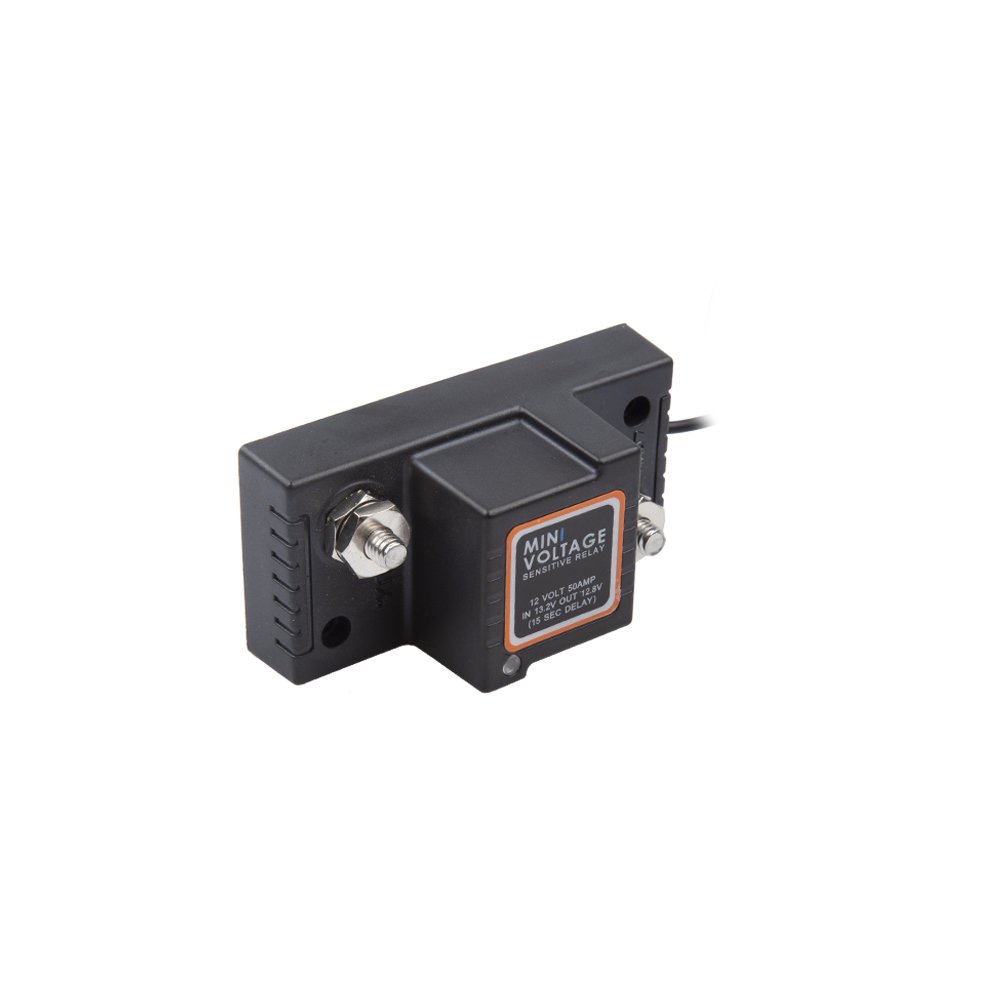 Mini Smart 12V 80A Dual Isolator Battery Switch Voltage Sensitive Relay with 100A Max. Current