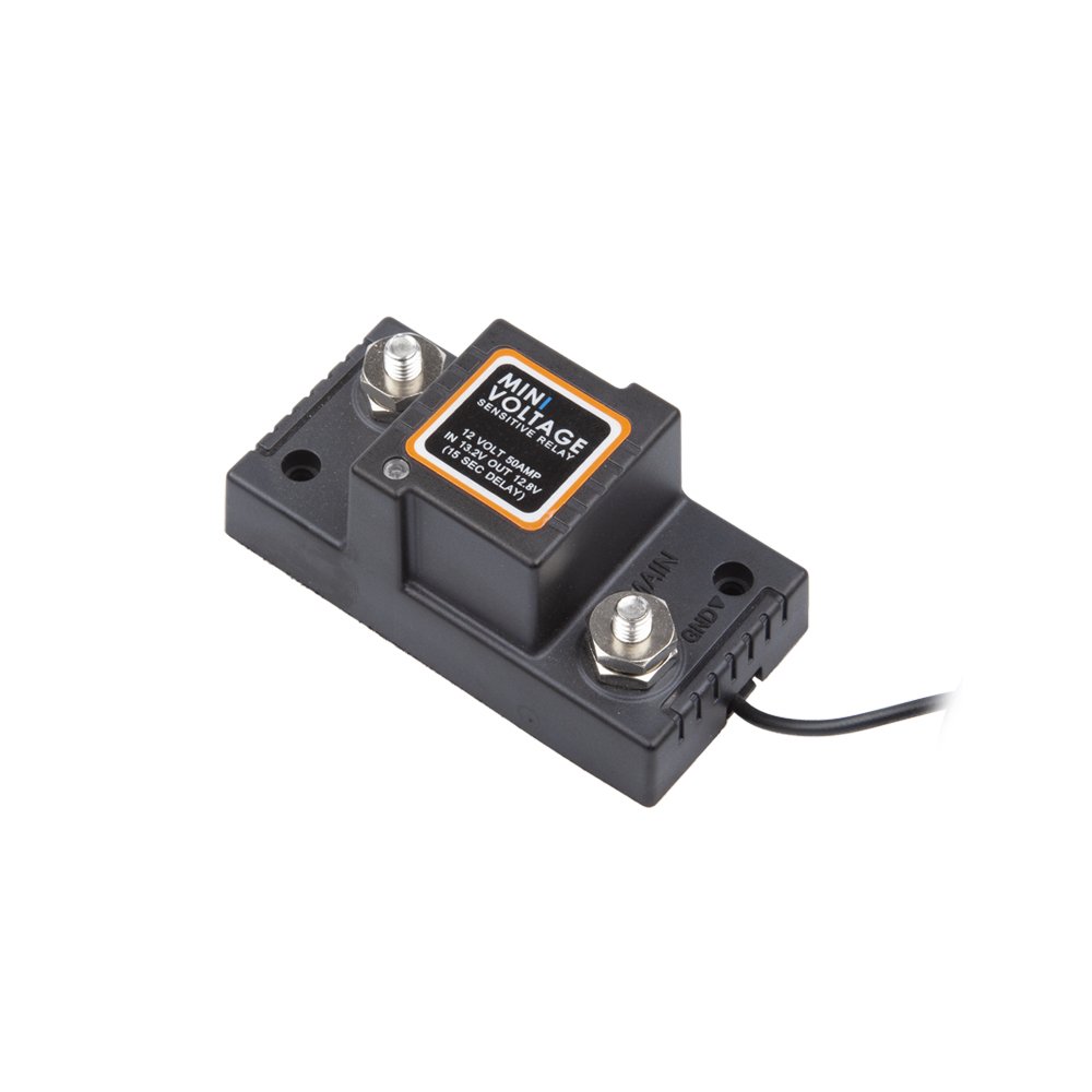 Mini Smart 12V 80A Dual Isolator Battery Switch Voltage Sensitive Relay with 100A Max. Current