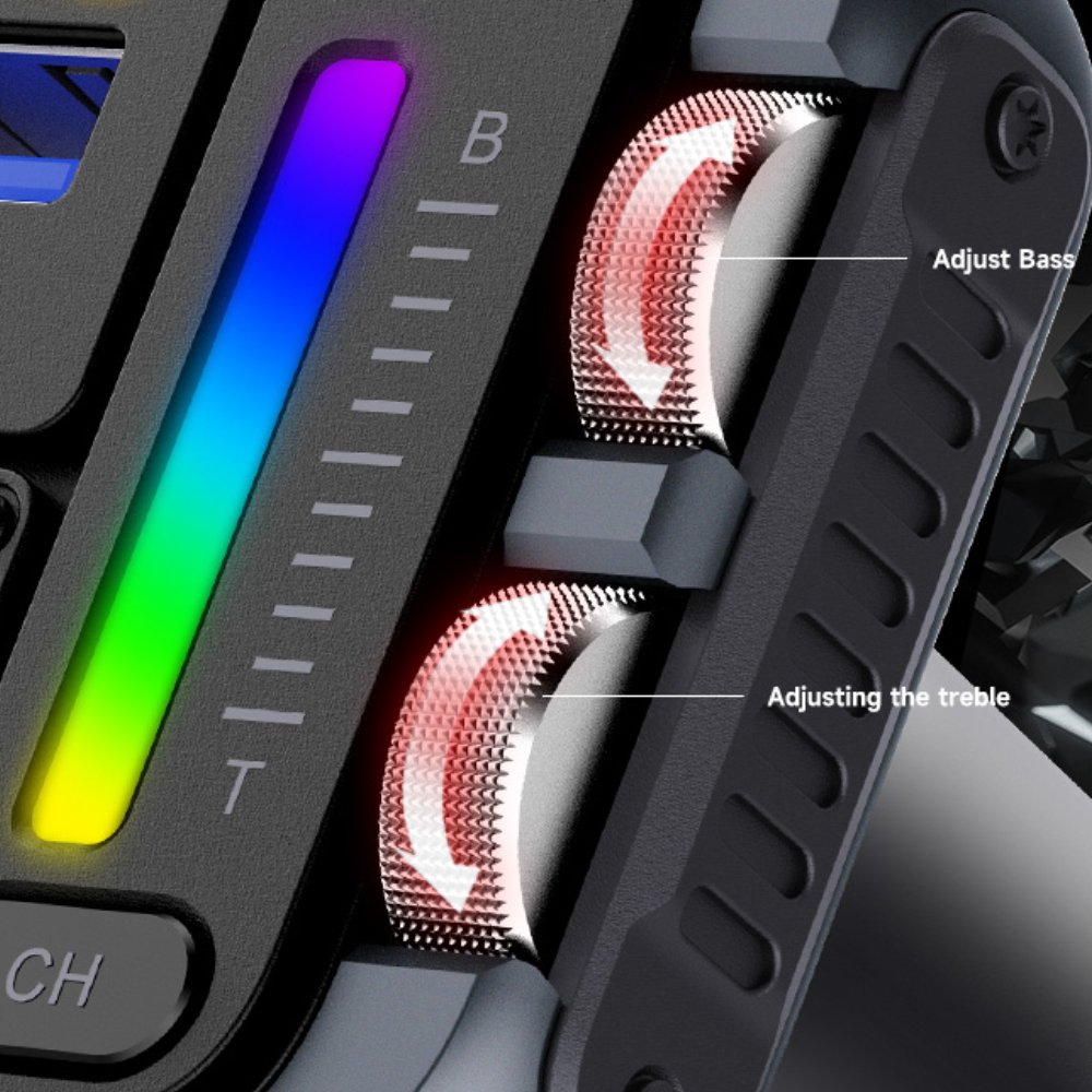 New BT5.3 FM Transmitter PD 30W Fast Charge Bluetooth Car Kit Adjust Bass Treble Car Bluetooth FM Transmitter