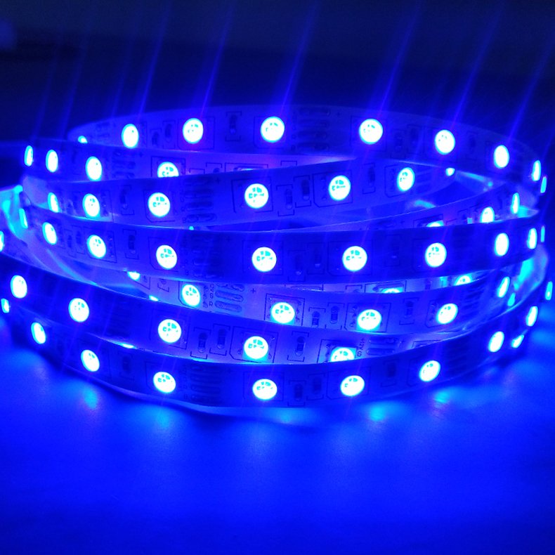 5050 Led Rgb 12v 24Vstripes Led Lights for Home Board Width10mm 60lights/m Tv Backlight Led Car Strip Lights