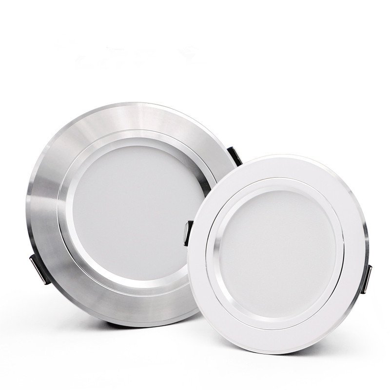High Quality Led Downlight 5W 9W 12W Recessed Down Light Round Led Panel Light 15W 18W Indoor Ceil Lighting
