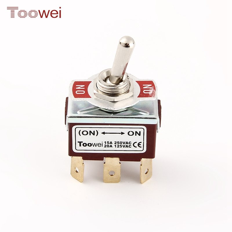 Wholesale T702DT Double Pole ON-(ON) Auto Reset 10A 250VAC Momentary Toggle Switch
