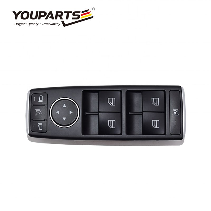 YOUPARTS 669054300 2929054900 1669054400 Auto Rocker Power Window Door Lifter Start Stop Switch 24v for Mercedes