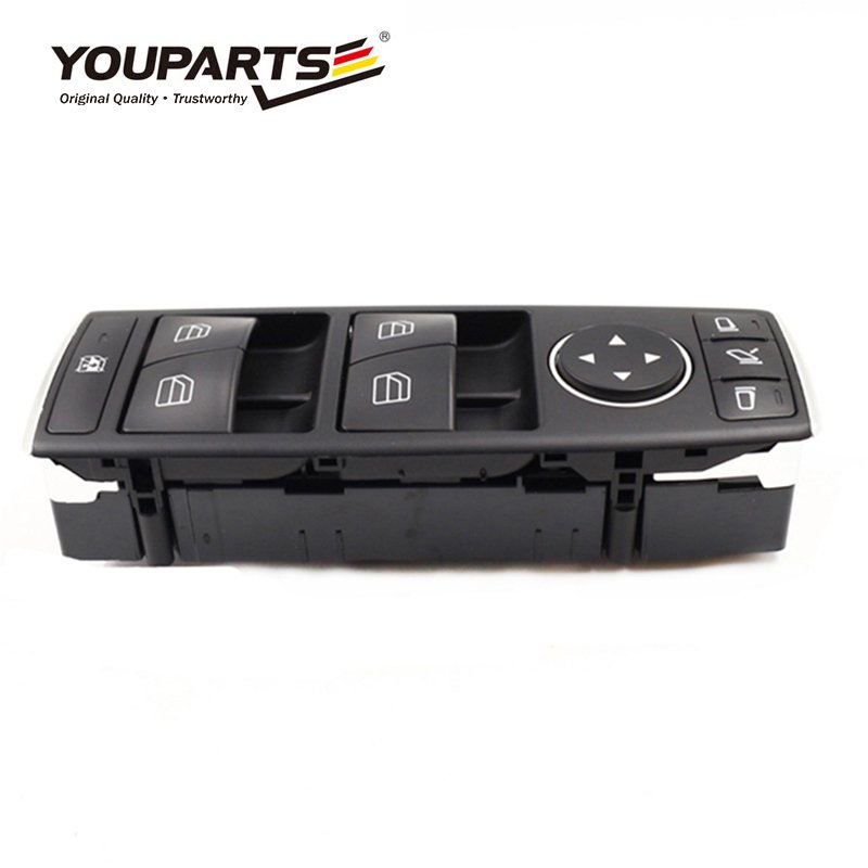 YOUPARTS 669054300 2929054900 1669054400 Auto Rocker Power Window Door Lifter Start Stop Switch 24v for Mercedes