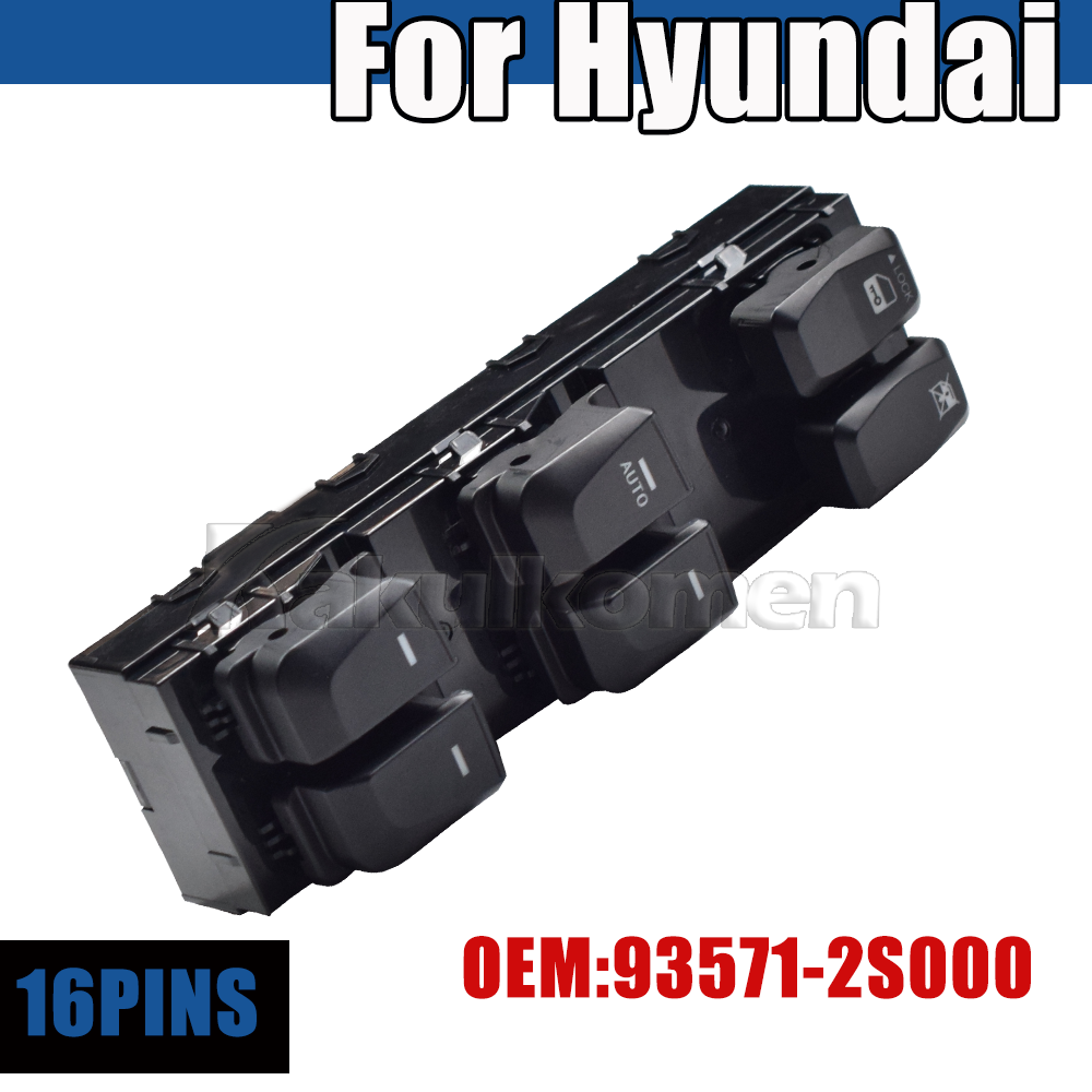 Car Accessoorie New Electric Powerful Window Switch for Hyundai IX35 TUCSON 2010-2015 935712S000 93571-2S000
