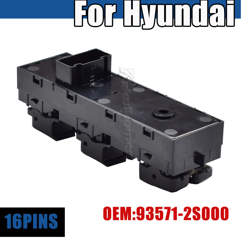 Car Accessoorie New Electric Powerful Window Switch for Hyundai IX35 TUCSON 2010-2015 935712S000 93571-2S000