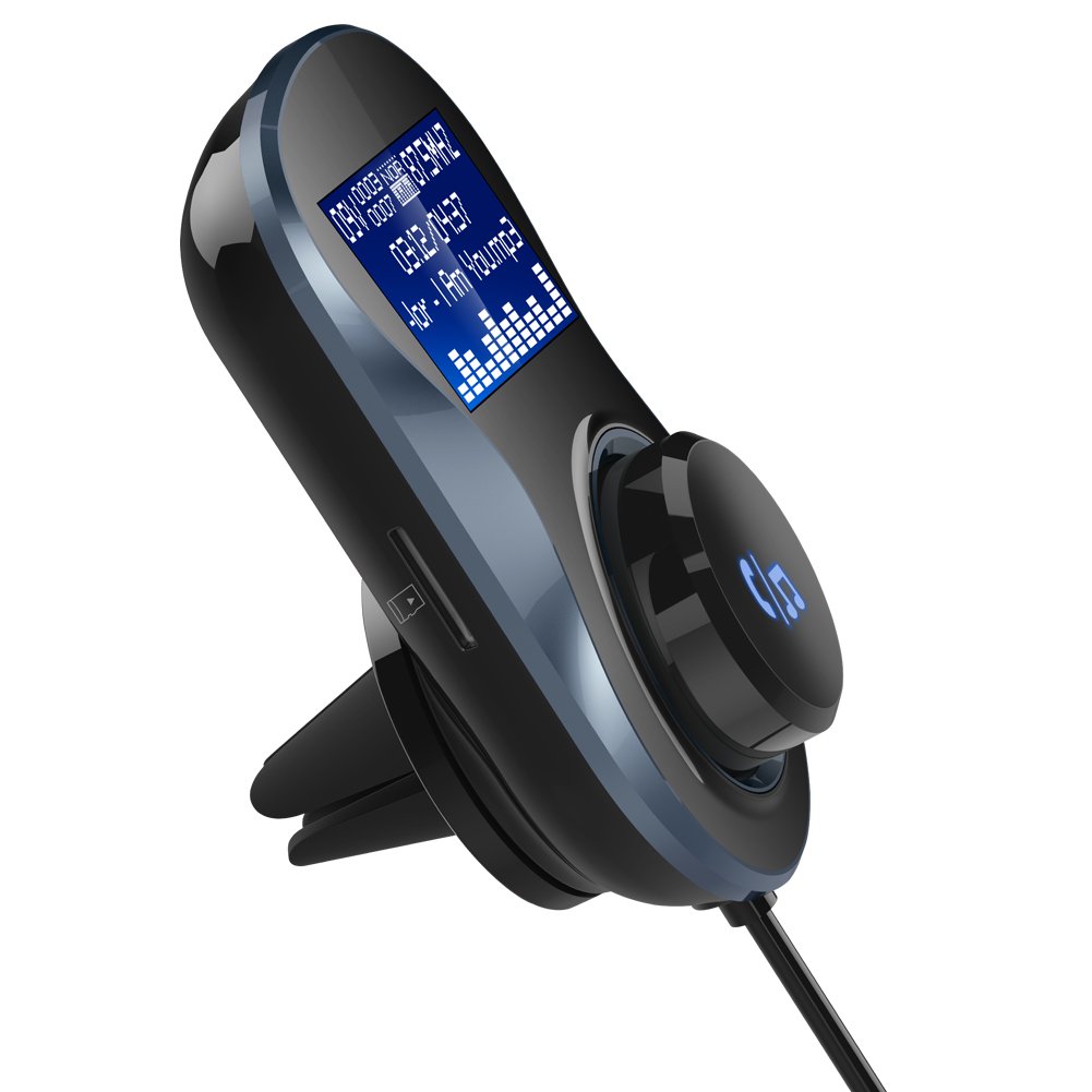 FM Transmitter BT-compatible Audio Car Mp3 Player Wireless Car FM Modulator Handsfree Car Kit LCD Display