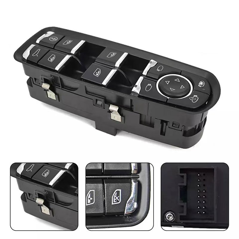 7PP959858RDML 7PP959858AEDML 7PP959858AFDML Electric Power Window Lifter Switch for Porsche