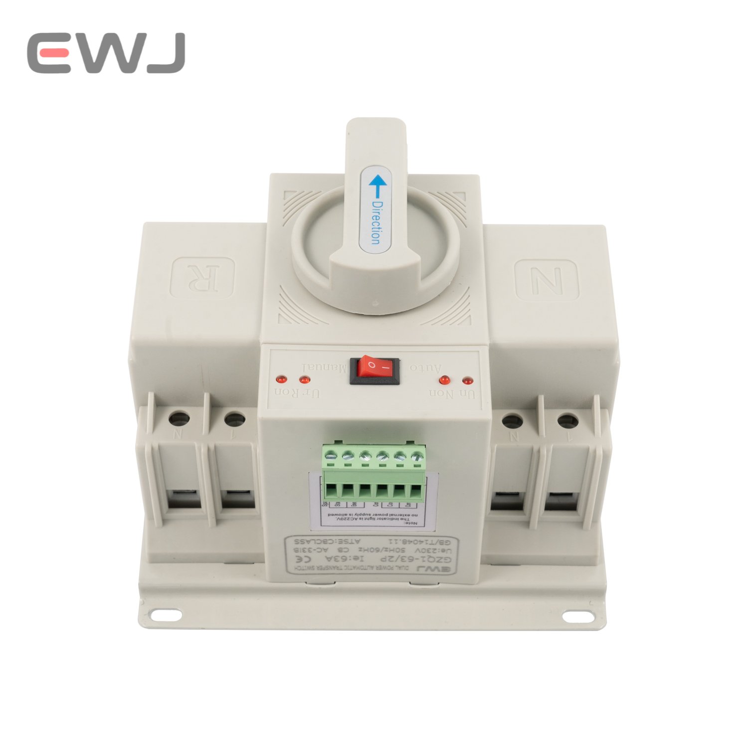 High Quality ATS GZQ5-2P 25A 32A 40A 63A ATS Dual Power Automatic Transfer Switch