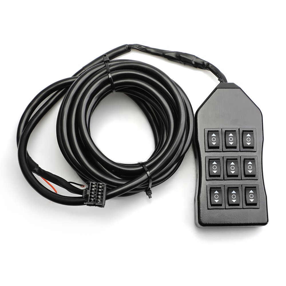 Switch Box 9 Button Air Ride Suspension Manual Controller Switch Valve Replace Controller 1M/5M
