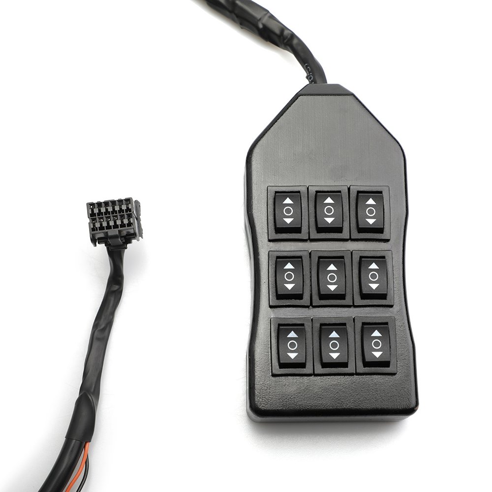 Switch Box 9 Button Air Ride Suspension Manual Controller Switch Valve Replace Controller 1M/5M