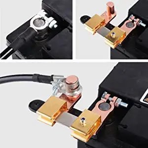 Heavy Duty 12V 24V Top Post Knife Blade Switch Truck Battery Isolator Engine Kill Switch on OFF for Auto Marine Vehicle