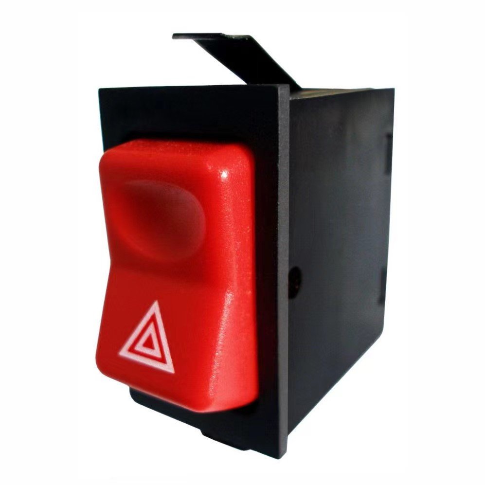 Hazard Light Switch Hazard Warning Button Emergency Hazard Flasher Warning Light Switch for Peugeot Citroen C1 Toyota Aygo Mk1