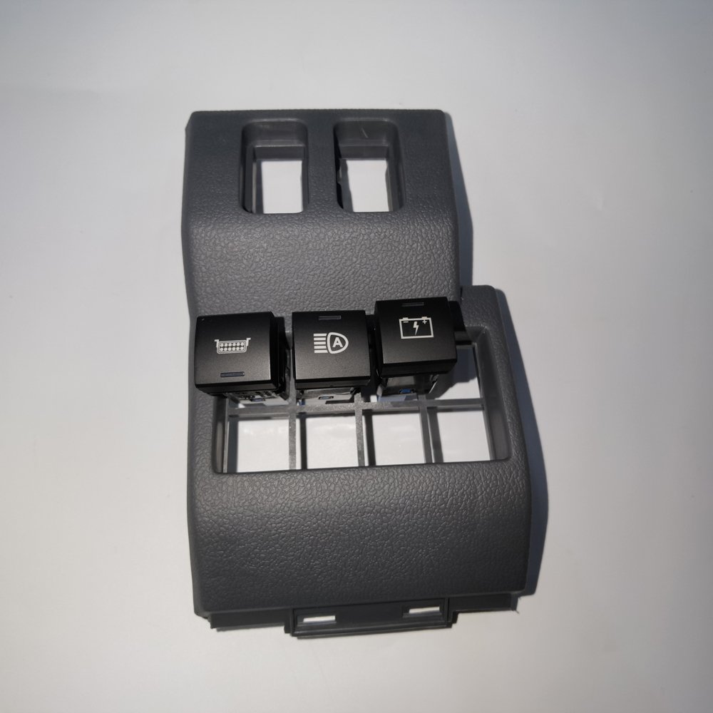RHD Driver Side Switch Fascia Panel Replacement for Toyota Land Cruiser 70 LC70/76/75/79 Accessories Light bar Switch