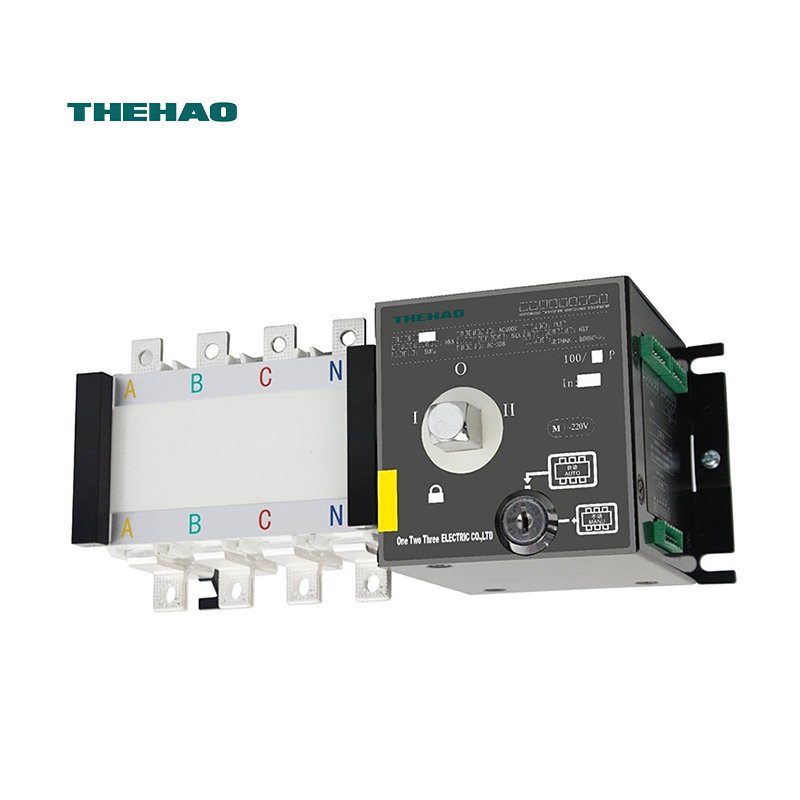 Dual Power Auto Changeover Switch 3 Phase 400 Amp Ats Controller Home Generator Automatic Power Transfer Switch