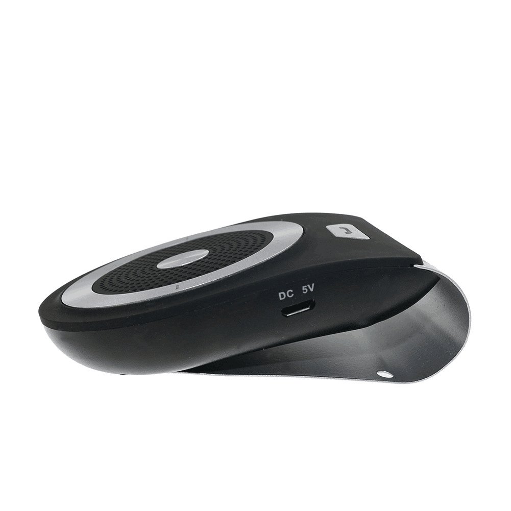 Bluetooth Microphone BT V4.1 Car Hands-free Kit Stereo Handsfree Phone Speaker FM Transmitter USB Small Car Speaker