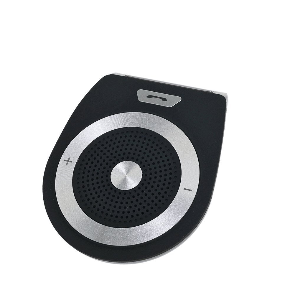 Bluetooth Microphone BT V4.1 Car Hands-free Kit Stereo Handsfree Phone Speaker FM Transmitter USB Small Car Speaker