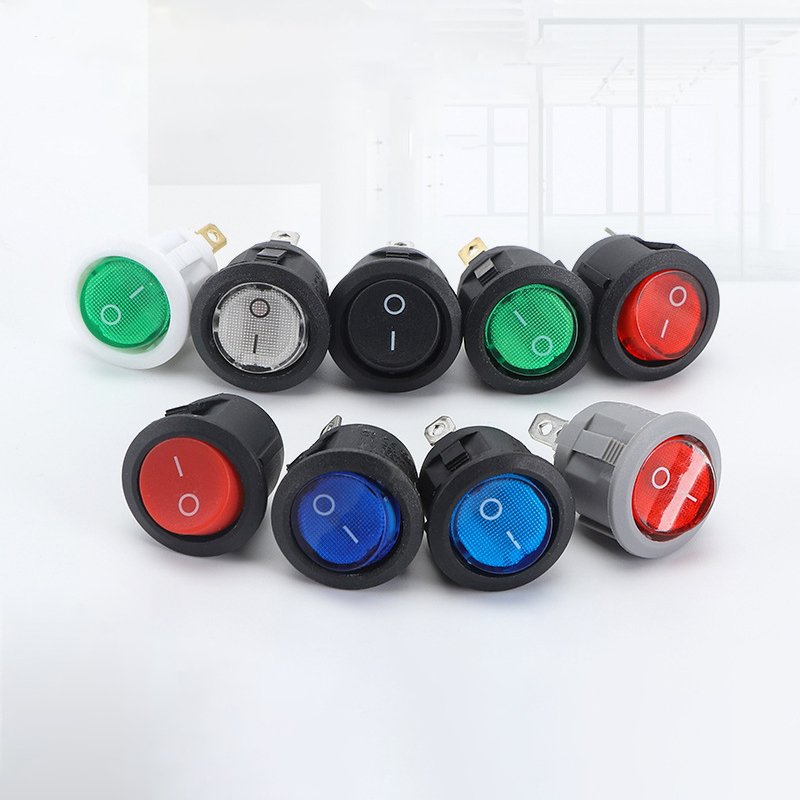 30*22mm Panel Size Rocker Switch Without LED Light 20v On-off-on/on-off Rocker Switch for Auto