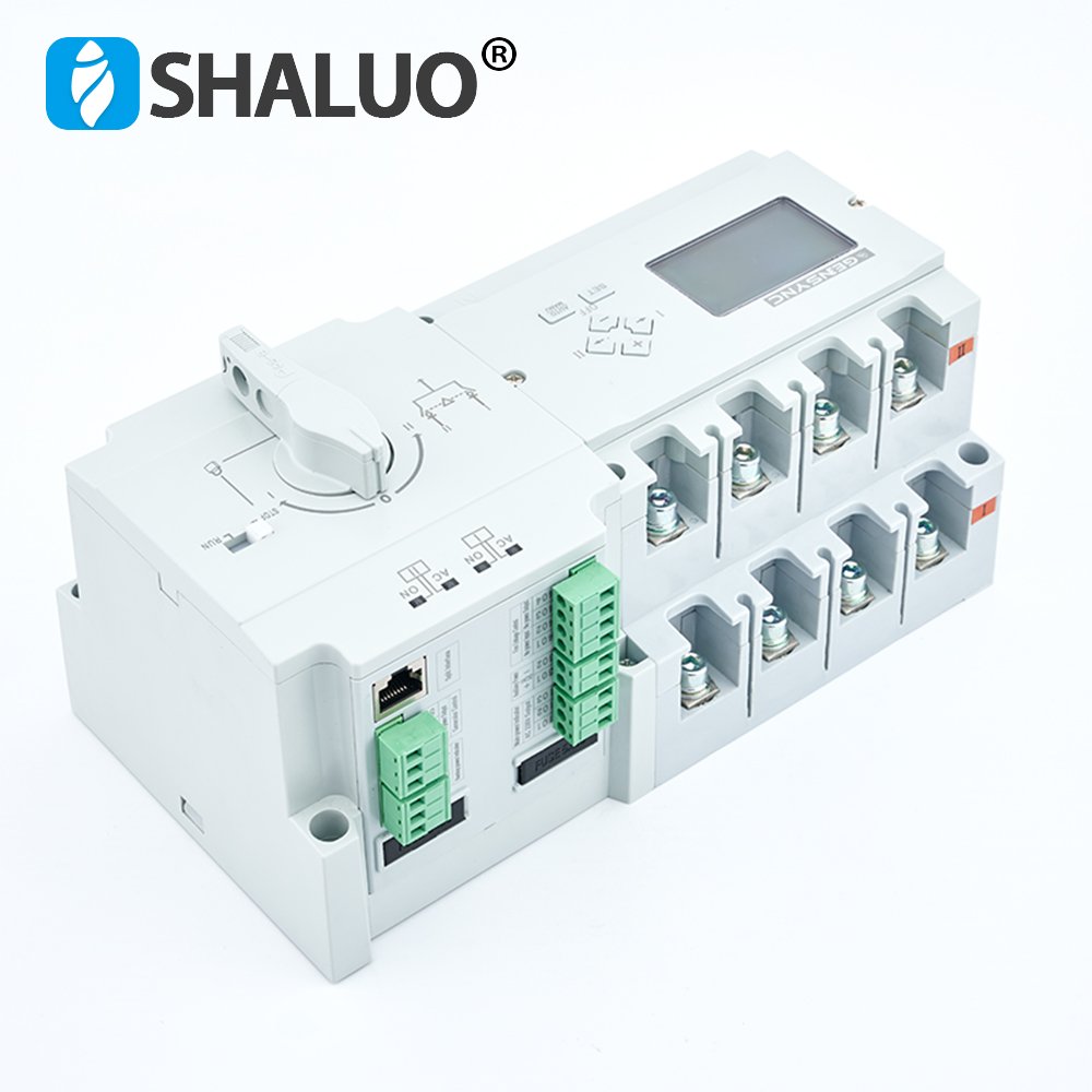 Diesel Generator Dual Power Three Phase Automatic Transfer Switch ATS 63A 100A 125A 250A 630A 1000A ATS SLS3-125B 4p