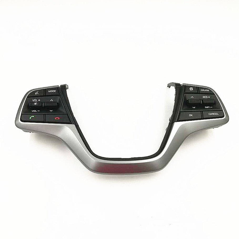 Newtop Auto Switches Cruise Control Audio Control Steering Wheel Switch for hyundai Accent Verna Solaris 2018 2019