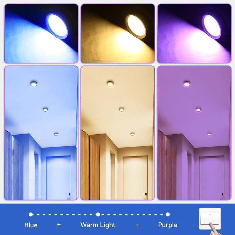 5W 10W 15W Ip44 Down Ceiling Lighting Surface Mounted Led Light Hotel Lights Mounted Ceiling Light/Led Down Light/Led Downlight