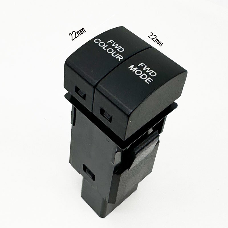 Double FWD Dual LED Light Bar and Light Bar Switch for Toyota Push Button Amber 22mm