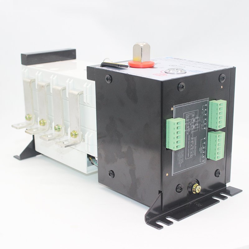 160A ATS 4P 3 Phase Automatic Transfer Switch for Generator 63A PC Class Home Use 160A 4 Pole Automatic Changeover Switch