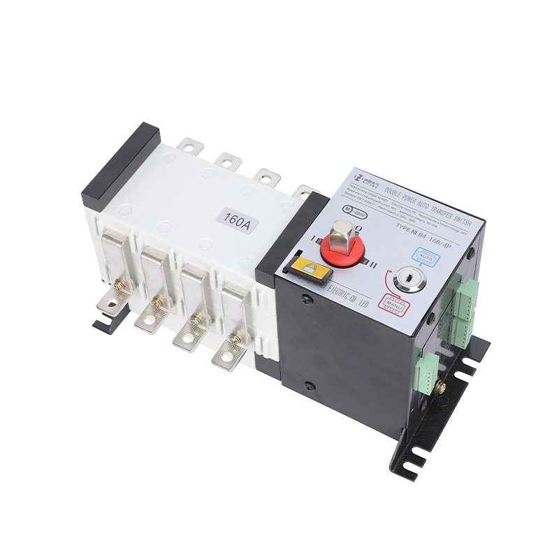 160A ATS 4P 3 Phase Automatic Transfer Switch for Generator 63A PC Class Home Use 160A 4 Pole Automatic Changeover Switch