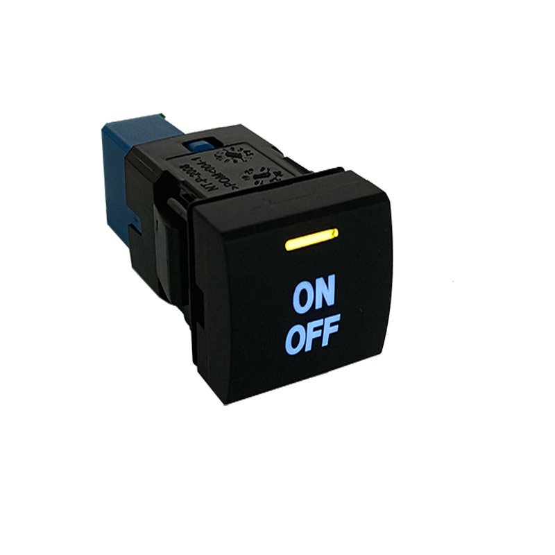 OEM 22.5*22.5 ABS square Custom Pattern toyota Car Push Button on off Switch for Prado, Camry, Hulix, Revo