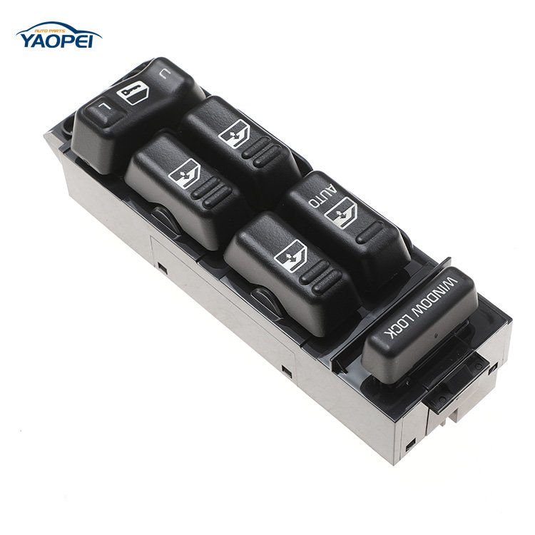 Left Driver Side Master Power Window Door Switch Control 15720127 for 2000-2002 Chevy GMC