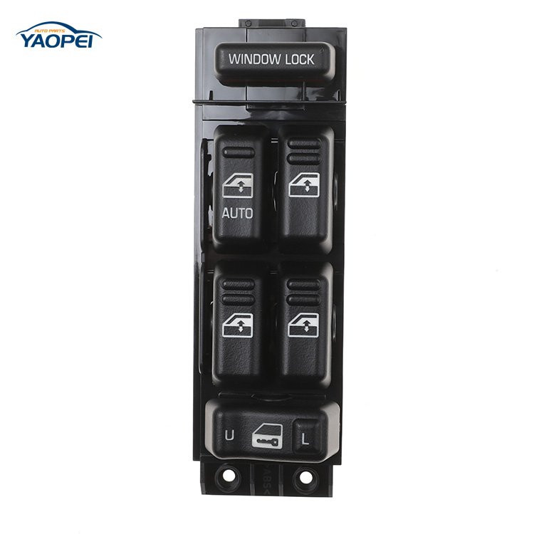 Left Driver Side Master Power Window Door Switch Control 15720127 for 2000-2002 Chevy GMC