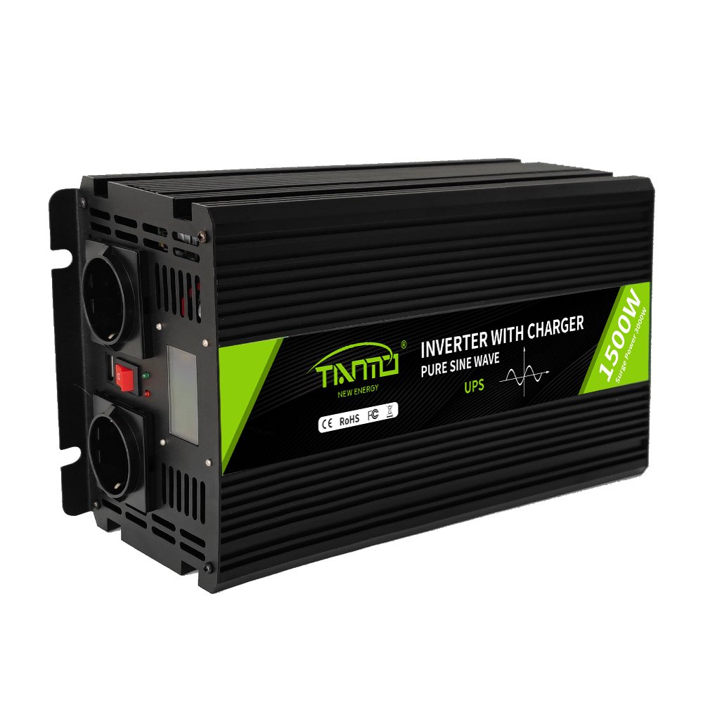 Tianmo 1500W Sump Pump Battery Backup with Battery Charger Auto Switches for Continuous Sump Pump Operation