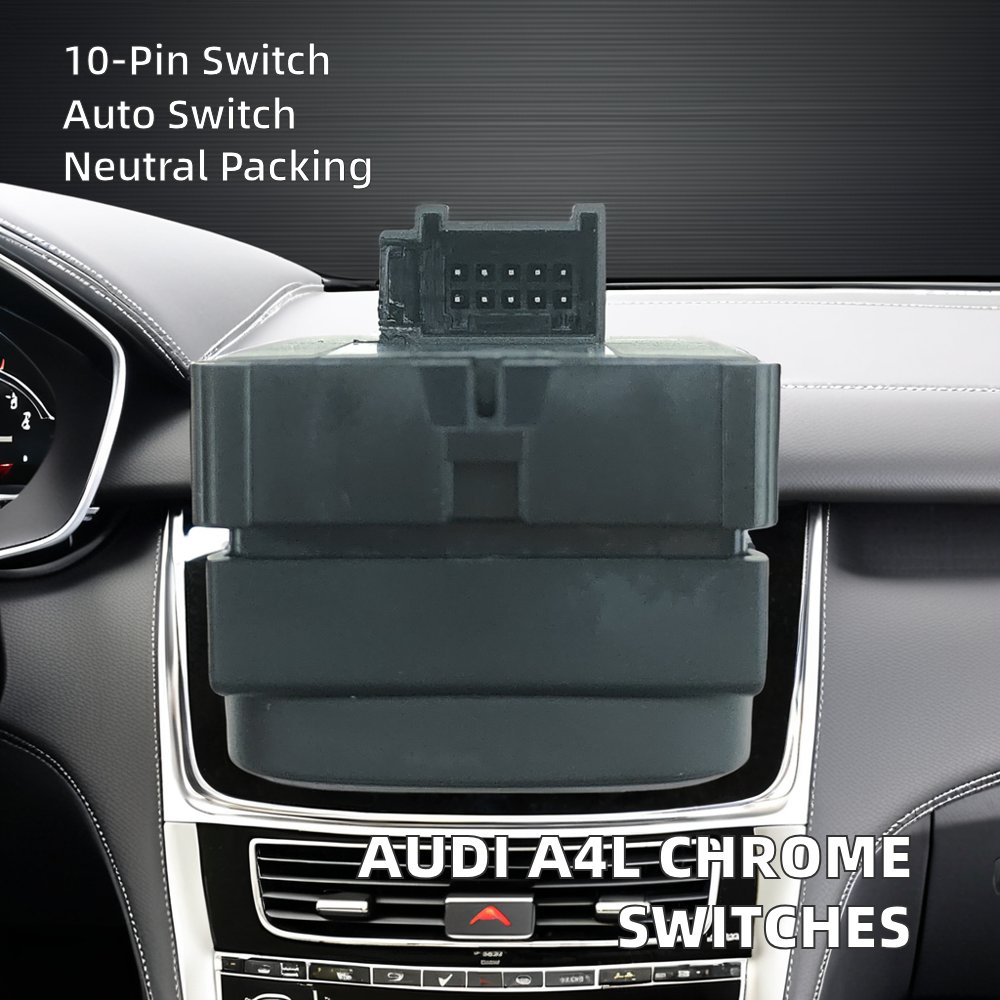Auto Chrome Master Power Window Control Combination Switches Button 12V OE 8WD959851 for Audi A4LB9