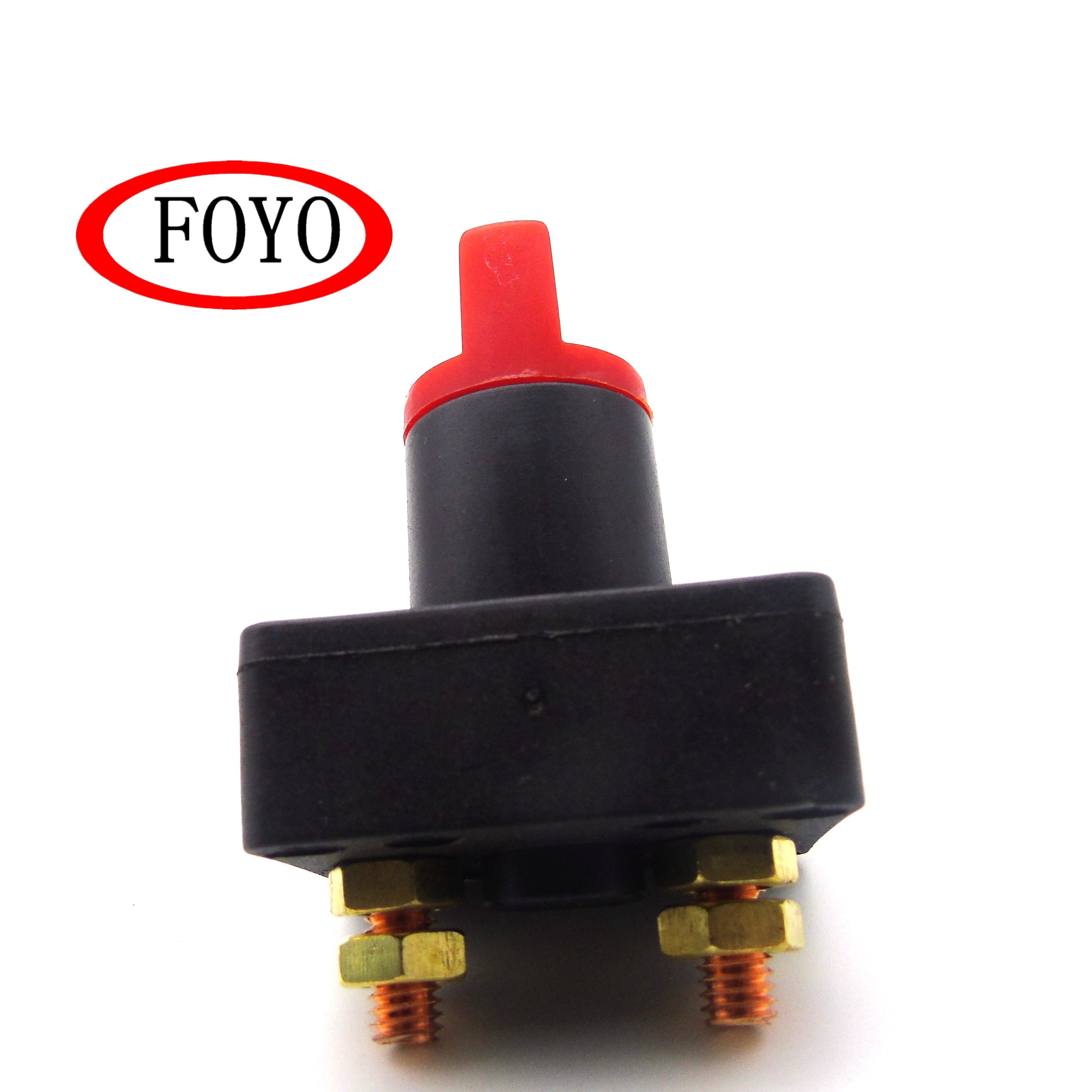 FOYO Brand High Standredcar Battery Disconnect Switch Battery Disconnect Switch Battery Switch for Yacht Auto Truck Car Ship