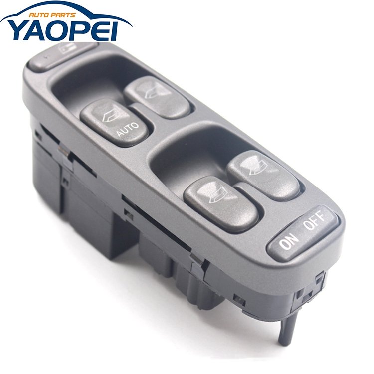 China Supplier 8638452 Car Electric Power Window Switch Control For Volvo V70 S70 SC70 1998-2000