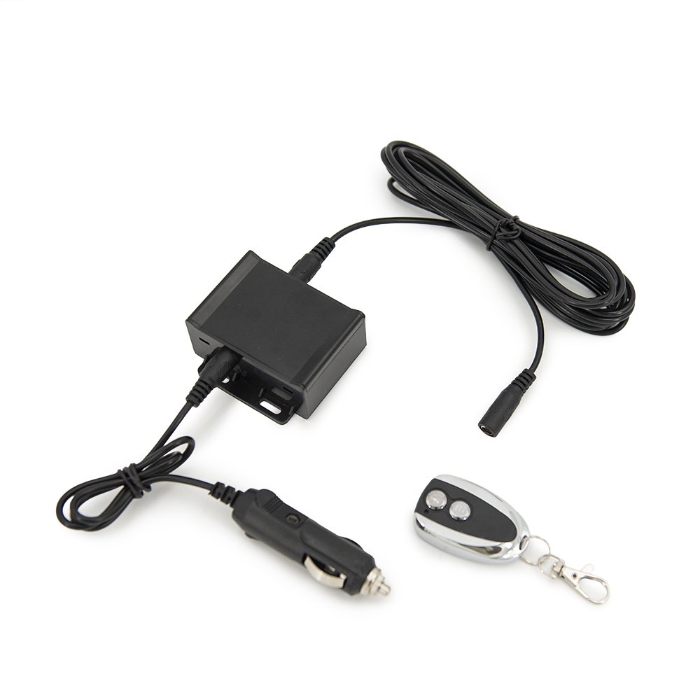Universal 12V Electronic Remote Control Switch+Control Box for Electric Exhaust Cut Out Kit Car Modified Accessories