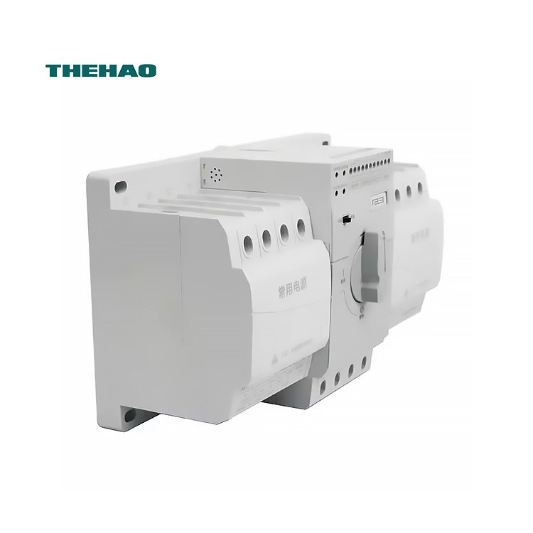 6~63amp Auto Transfer Switch Customized 50/60Hz 2/3/4Poles 50 Amp 220v Ats Dual Power Good Automatic&manual Changeover Switch