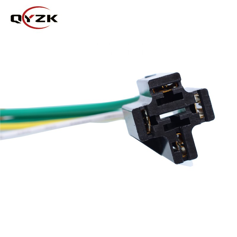 Auto Switches & Starters Relay 12V 40AMP 4 Pin With Plastic Bracket and Hot Wires Harness Socket SPST NO Automotive Car Relay